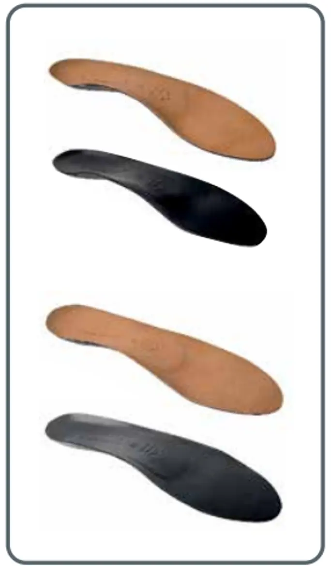 кожени ортопедични стелки